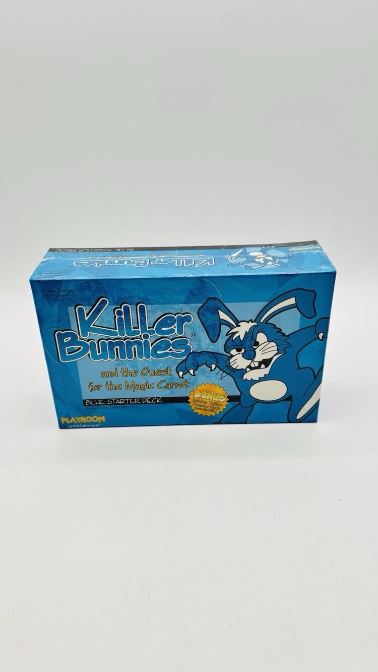 KillerBunnies & the Quest for the Magic Carrot Blue StarterDeck w/Yellow Booster